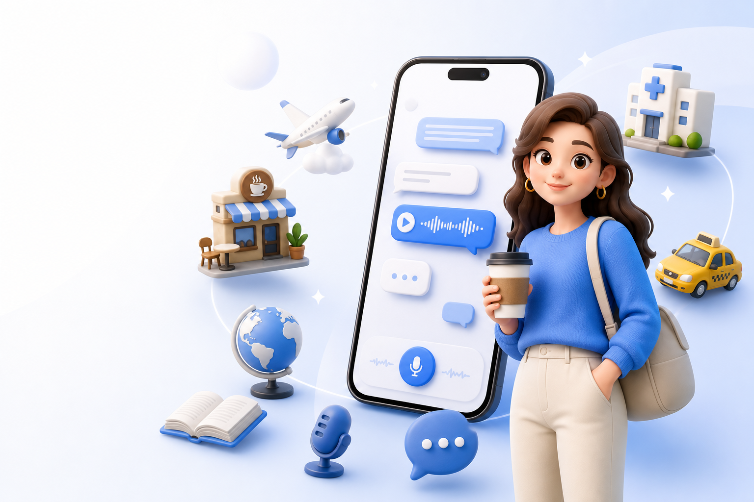MYLOCUS 3D language learning app preview